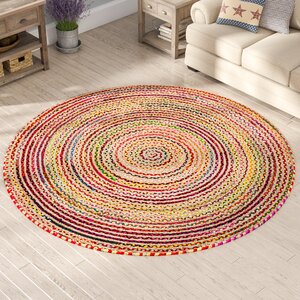 Petrolia Handmade Pink/Yellow/Green Area Rug