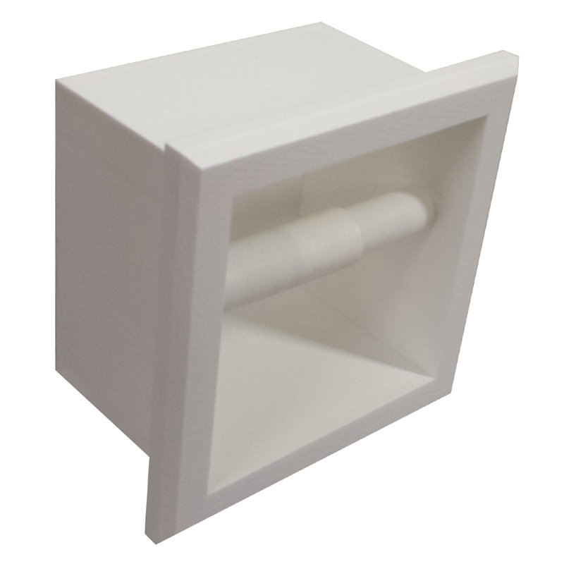 Wg Wood Products Recessed Toilet Paper Holder Reviews Wayfair Recessed Toilet Paper Holder