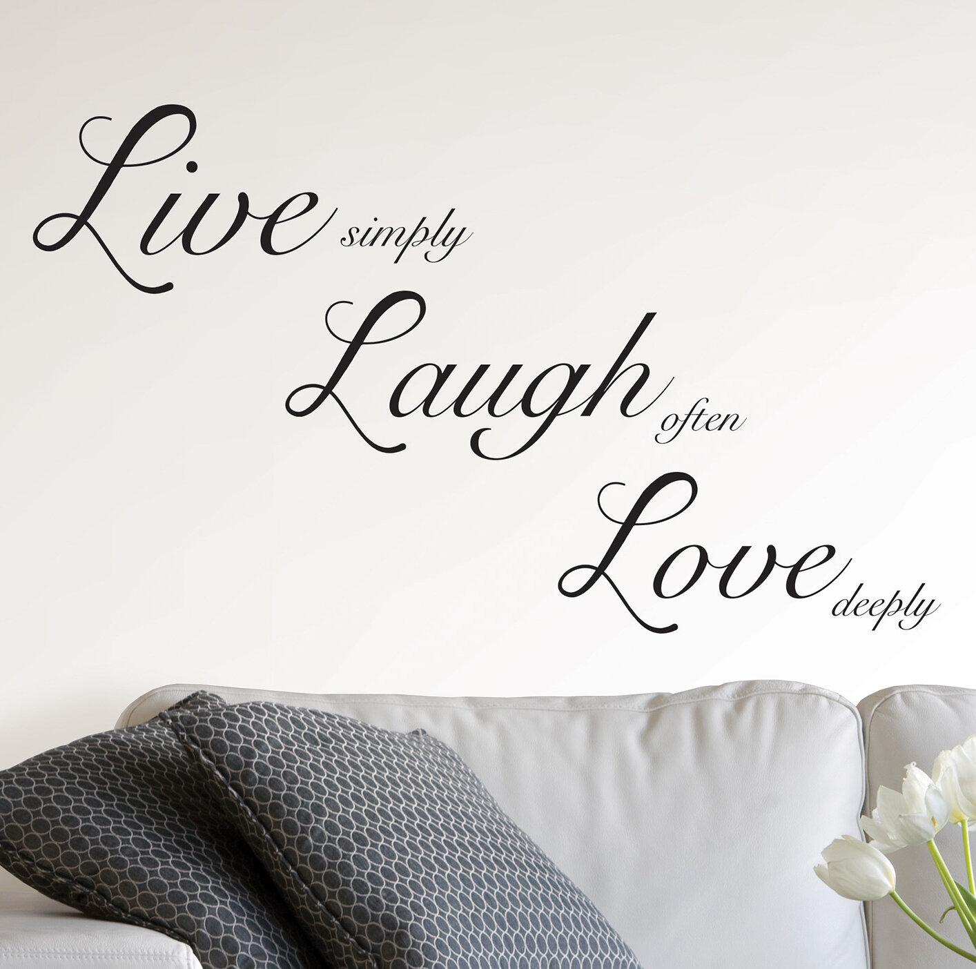 WallPops Live Laugh Love Wall Decal Reviews Wayfair