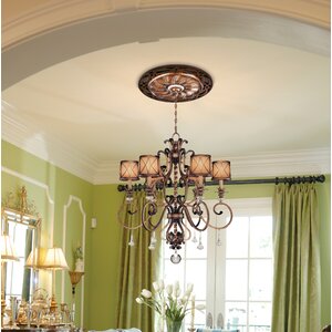 Mcmillian 6-Light Drum Chandelier