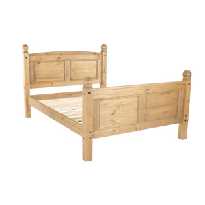 Massivholzbett Classic Corona von Home & Haus