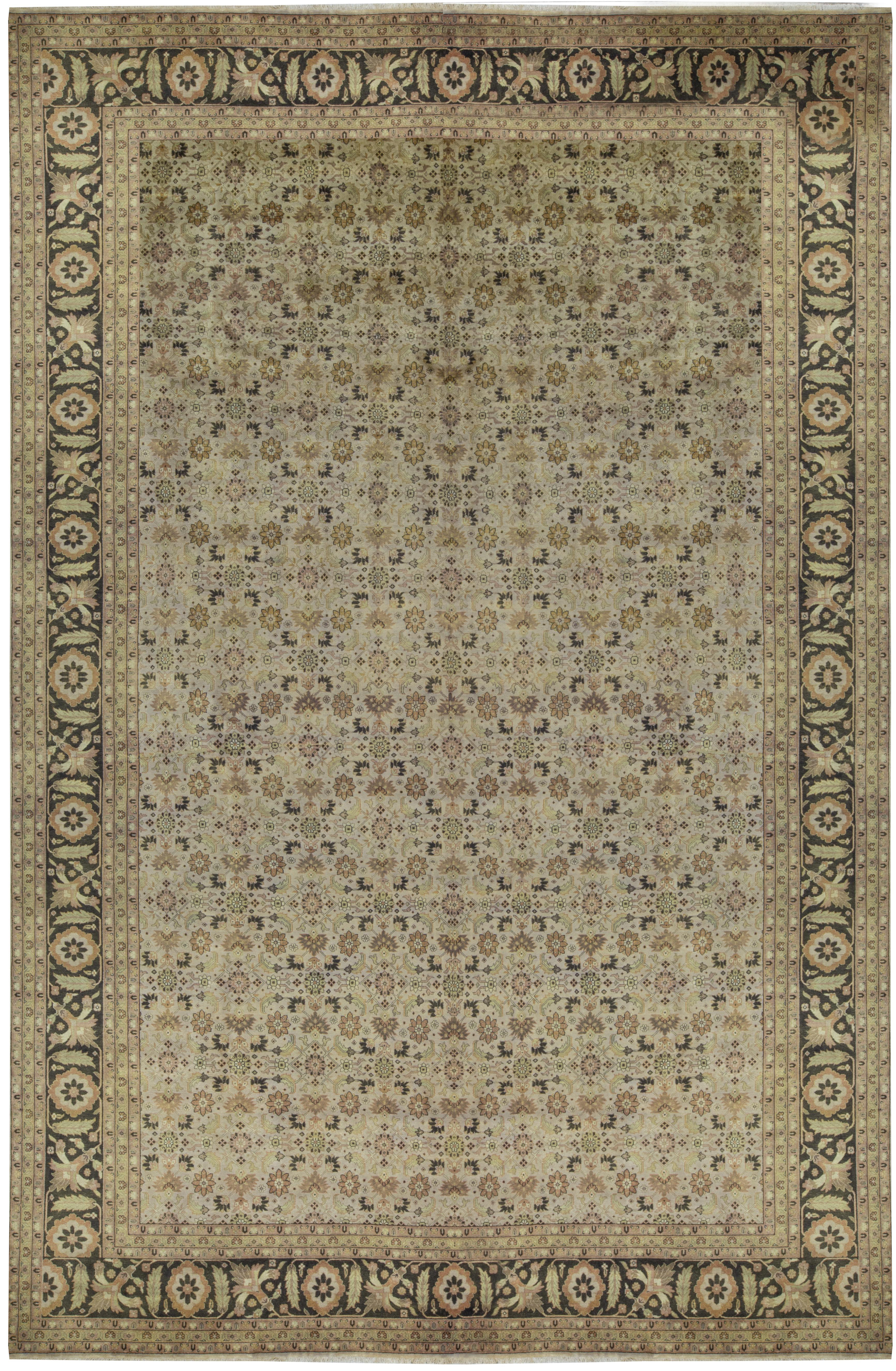 One Of A Kind Avalon Handwoven 11 7 X 17 9 Wool Beige Area Rug