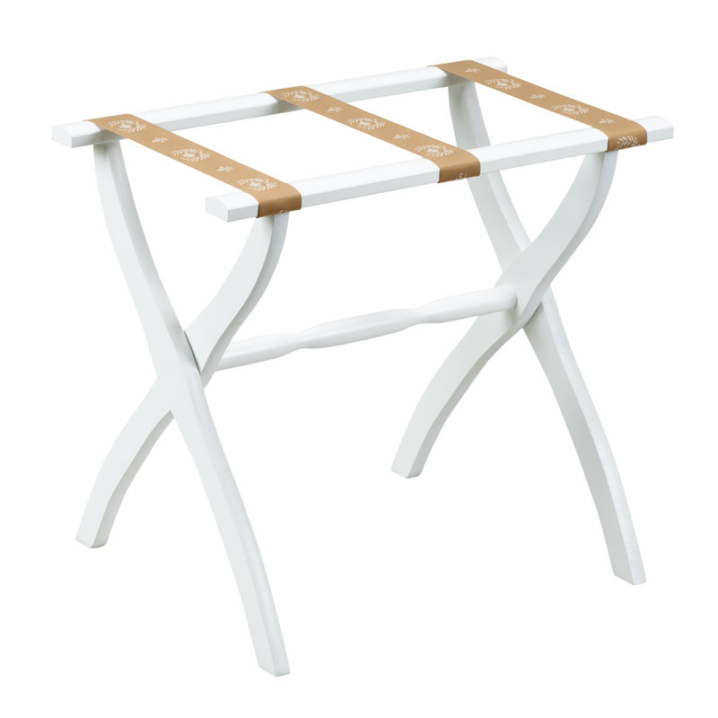 Gate House Furniture Bee Series Contour Leg Luggage Rack & Reviews