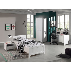 4-tlg. Schlafzimmer-Set Erik, 90 x 200 cm von Vi..
