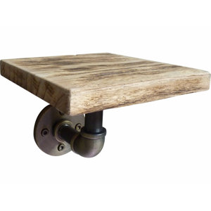 Carola Industrial Wall Shelf
