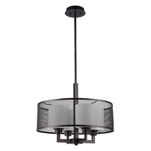 Normandin 4-Light Drum Pendant