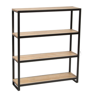Oil Rubbed Bronze Bookcase Wayfair Ansted Etagere Bookcase