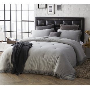 King Size Cable Knit Comforter Wayfair Ramona Jersey Knit Cotton Comforter Set