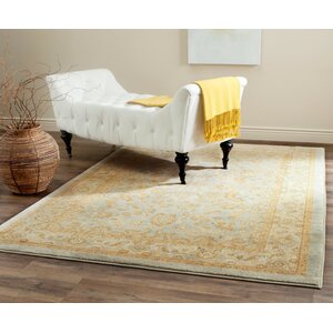 Erwin Light Blue/Gold Area Rug