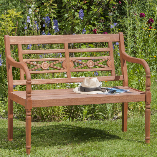 Garten Living Gartenbank aus Massivholz & Bewertungen | Wayfair.de