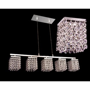 Bedazzle 5-Light Kitchen Island Pendant