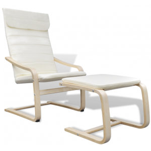 Sessel mit Fußhocker von dCor design