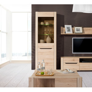 Estrada 1 Door Display Accent Cabinet ..