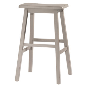 Angelique Saddle Bar Stool by Highland Dunes