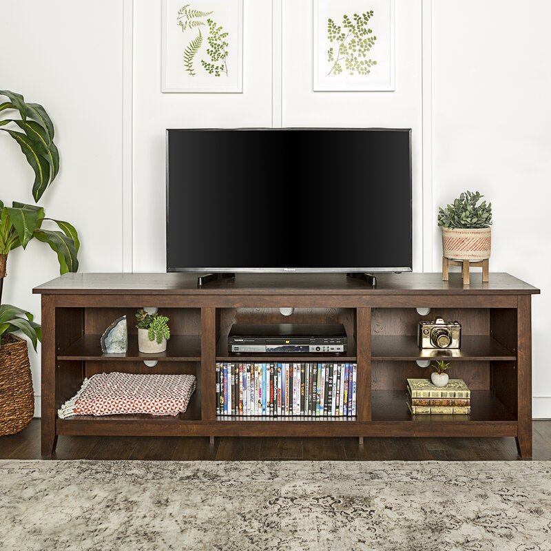 Sunbury 70" TV Stand with optional Fireplace & Reviews ...