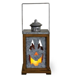 Galvanized Jack Rectangle Lantern