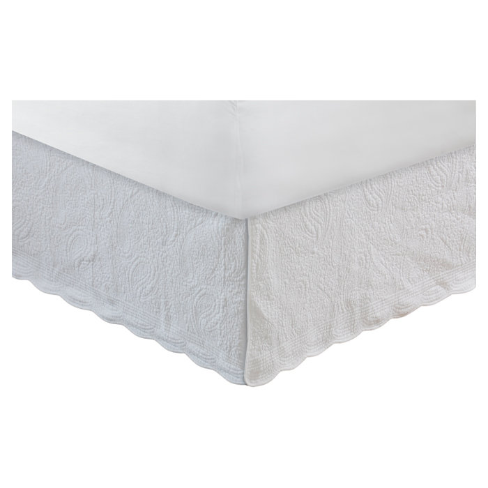 Birch Lane™ Heritage Cliffton Quilted 18" Bed Skirt & Reviews Wayfair