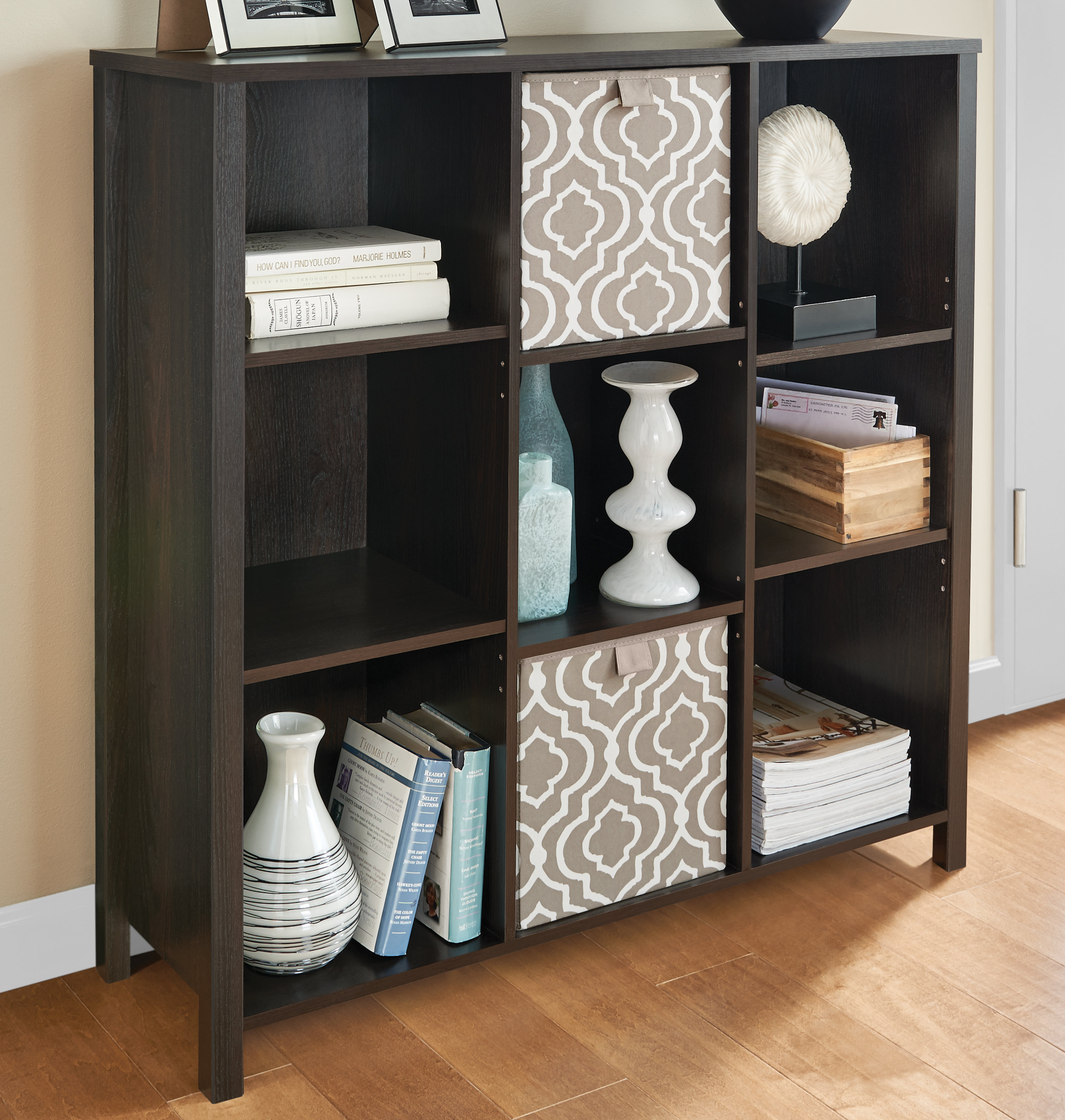 Closetmaid Premium Adjule 9 Cube Unit Bookcase Reviews Wayfair