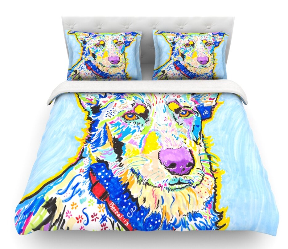 East Urban Home Becca By Rebecca Fischer Rainbow Featherweight Duvet