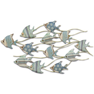 School Of Fish Wall Decor Wayfair Maggio School Of Fish Wall Décor