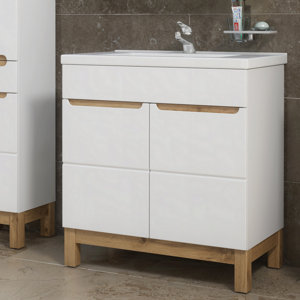 80 cm Waschbeckenunterschrank Bali von Belfry Ba..