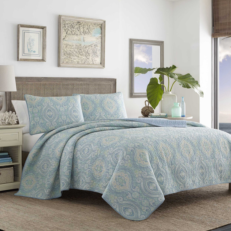 Tommy Bahama Bedding Turtle Cove Quilt Set Tommy Bahama Bedding ...