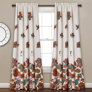 Blackfoot River Thermal Blackout Curtain Panels (Set of 2)