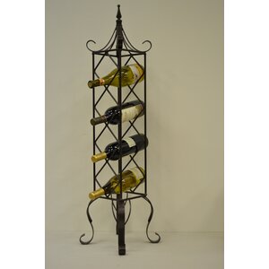 4 Bottle Floor Wine Rack