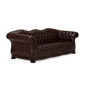 Sofa Chesterfield aus Echtleder von Massivum