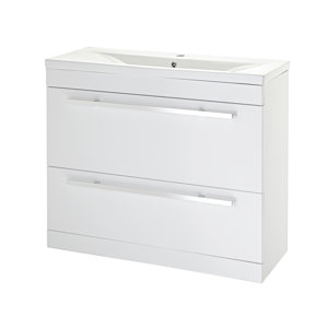 Premier 101 cm Wandmontierter Waschtisch Eden