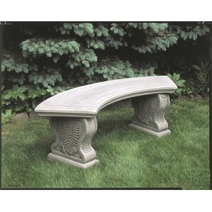 Cast Stone & Concrete Outdoor Benches You'll Love | Wayfair