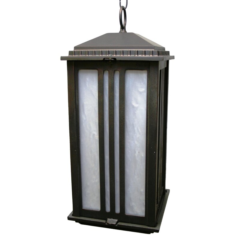 Darby Home Co Fleckenstein 1-Light Outdoor Hanging Lantern