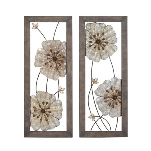 Metal Wall Decor Set (Set of 2)