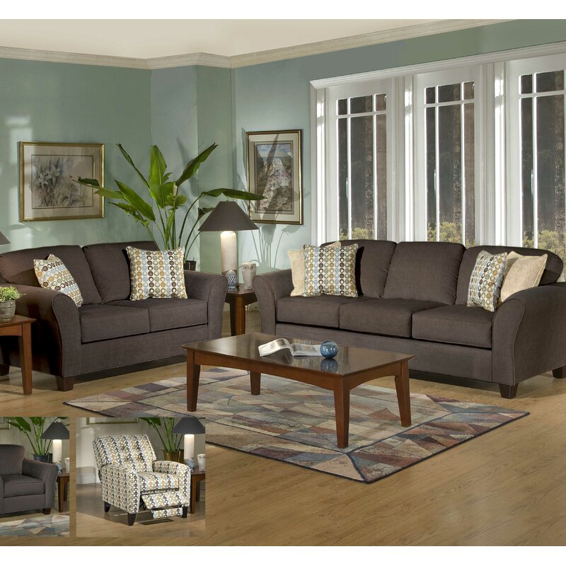 Three Posts Franklin Configurable Living Room Set & Reviews | Wayfair