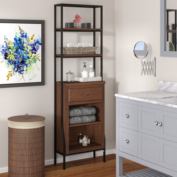 White Storage Linen Tower Wayfair