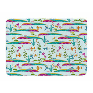 Under Sea by Alisa Drukman Memory Foam Bath Mat