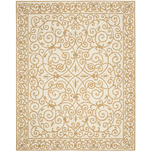 Gold Yellow Rugs Joss Main Bissette Hand Hooked Wool Gold Area Rug