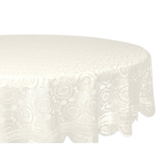 Vintage Lace Tablecloth Wayfair Indiana Polyester Lace Tablecloth
