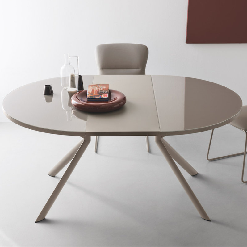 Giove Round Extendable Dining Table Allmodern Default Name