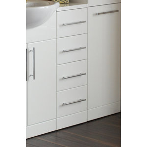 81 x 30 cm Badschrank von Kartell