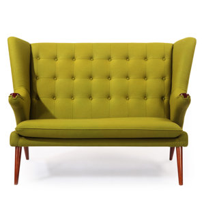 Bear Wegner Papa Wing Loveseat by Kard..