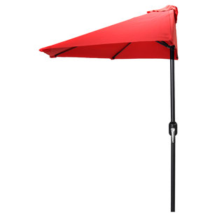Half Patio Umbrellas You Ll Love Wayfair Ca Save