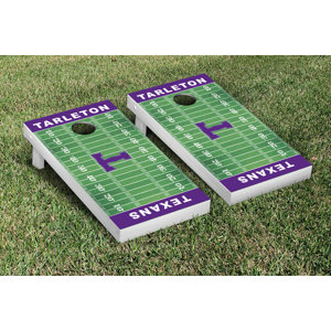 NCAA Football Field Version Cornhole Game Set