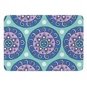 Mandala Dot by Sarah Oelerich Bath Mat