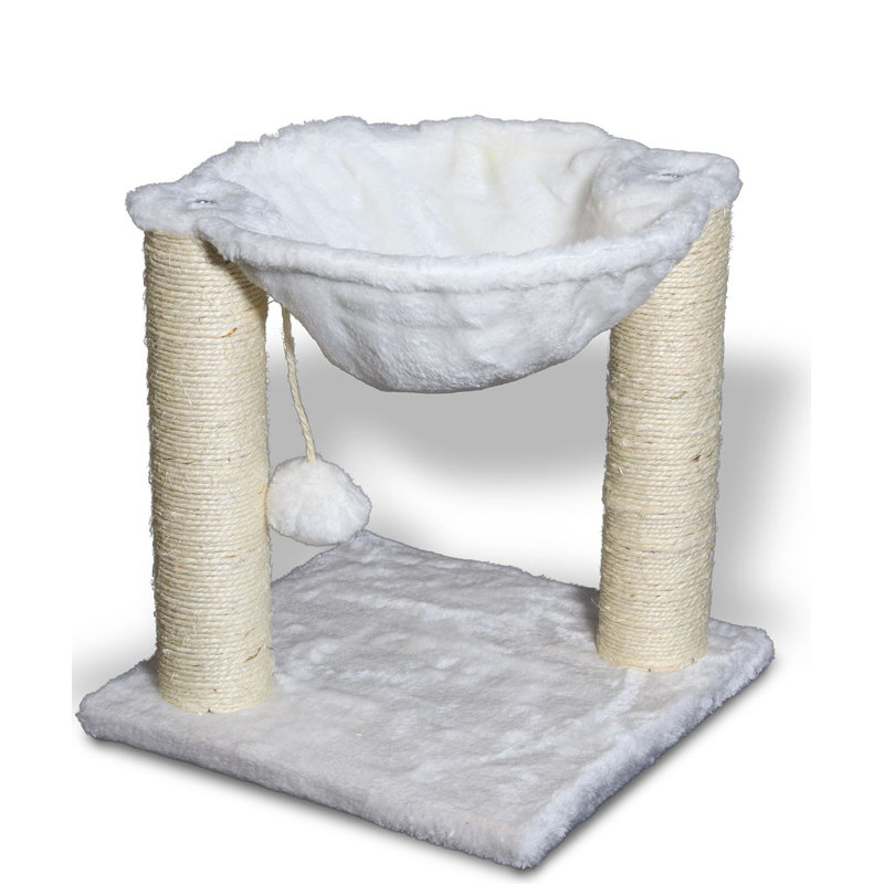 Tucker Murphy Pet 20 Begley Cat Tree House With Scratching Post 20 Begley Cat Tree House With Scratching Post Tower Hammock Bed And Pet Toy