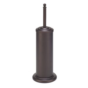Steel Free-Standing Toilet Brush and Holder