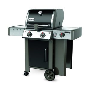 Genesis II LX E-240 3-Burner Propane Gas Grill with Side Shelves