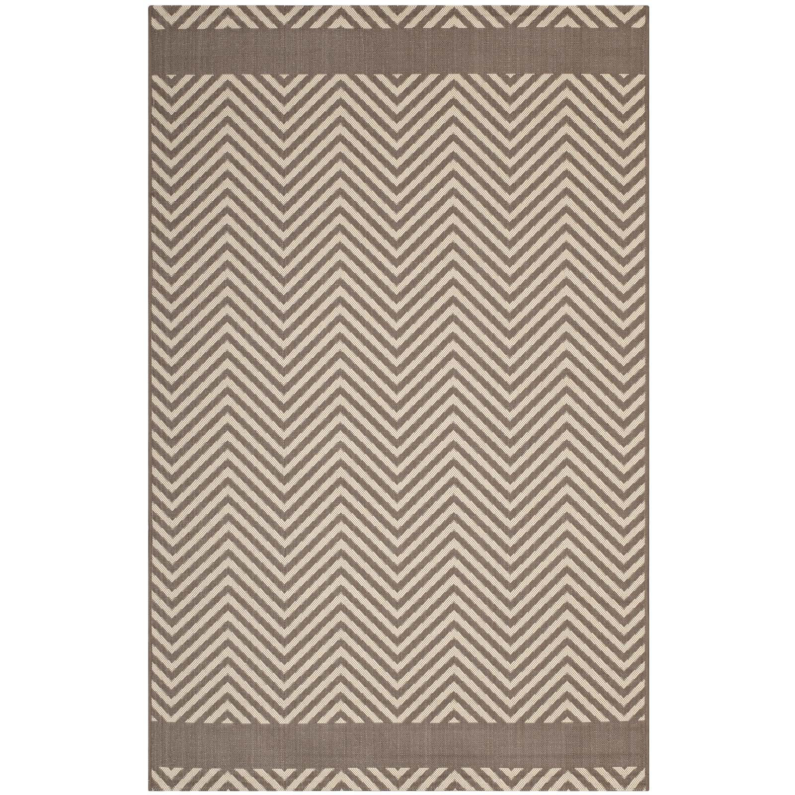 Wrought Studio Electra Chevron Beige Indoor/Outdoor Area Rug | Wayfair Wrought Studio Electra Chevron Beige Indoor/Outdoor Area Rug | Wayfair