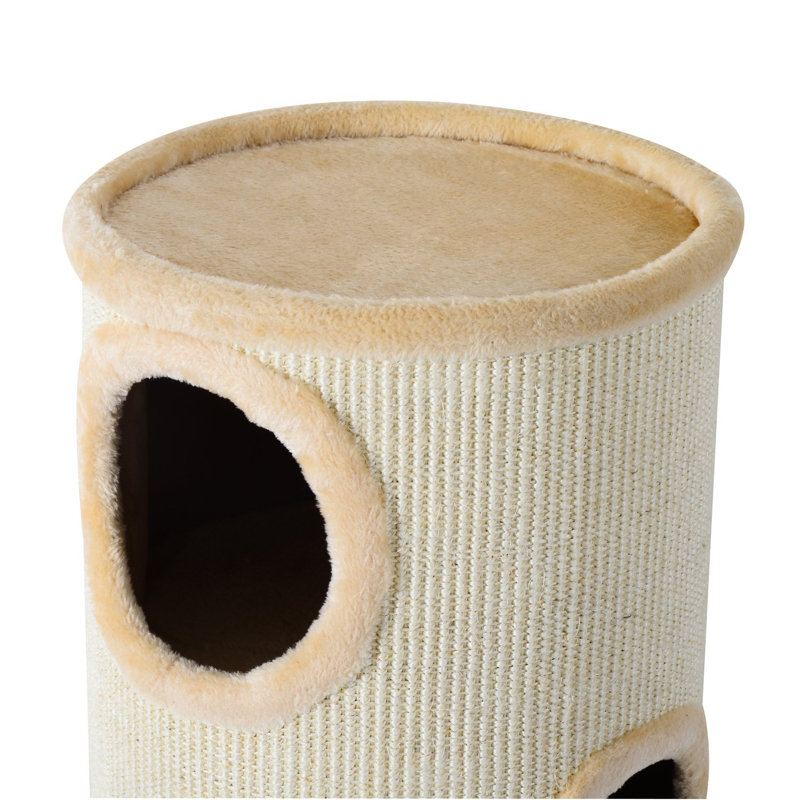 Pawhut 97cm Barrel Cat Tree & Reviews Wayfair.co.uk