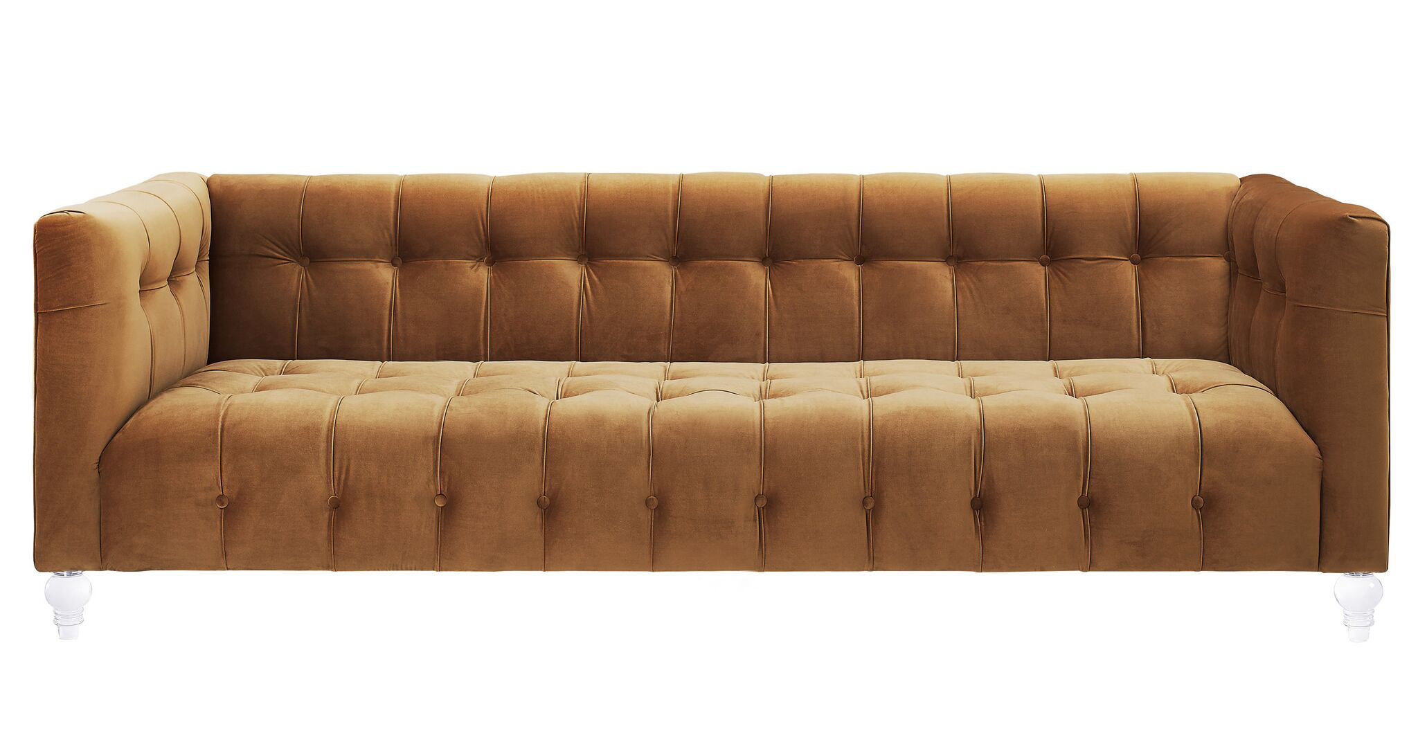 Pernilla Velvet Chesterfield Sofa Reviews Allmodern